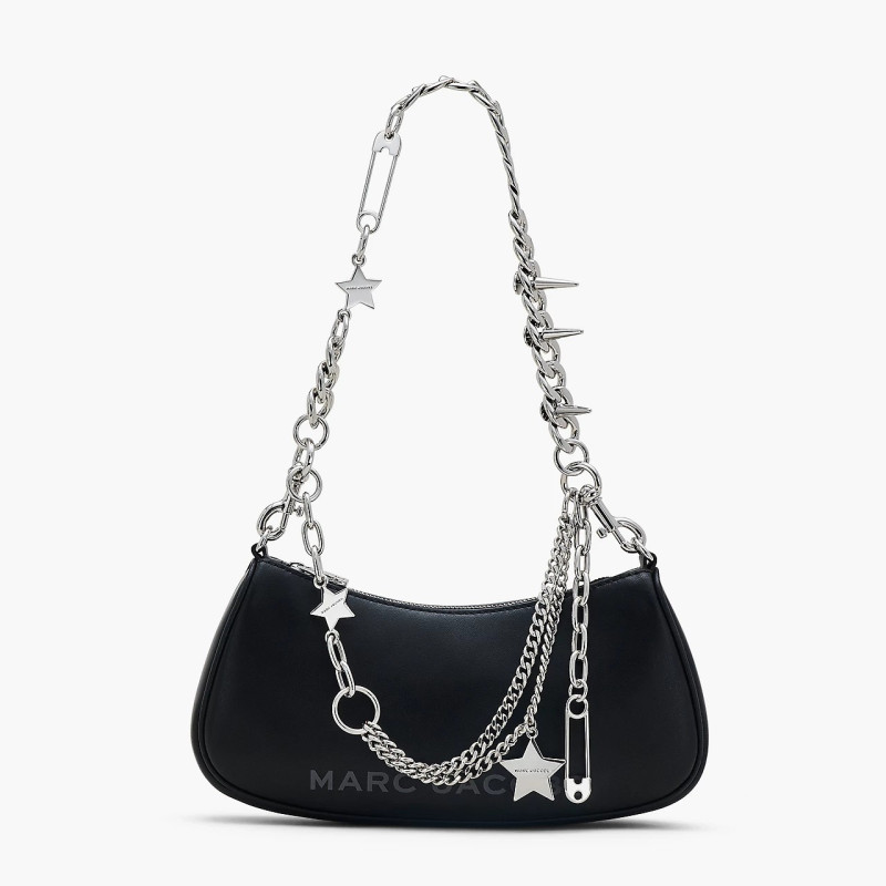 Шкіряна сумка Marc Jacobs The Star Charm з металевою зіркою