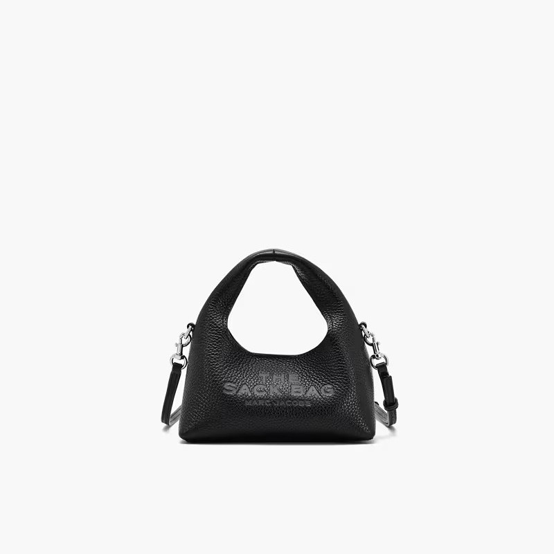 Мікро-сумка крос-боді Marc Jacobs The Sack Bag у кольорі Black