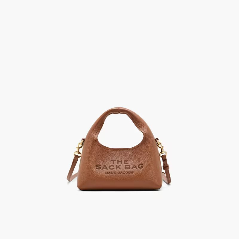 Мікро-сумка крос-боді Marc Jacobs The Sack Bag у кольорі Argan Oil