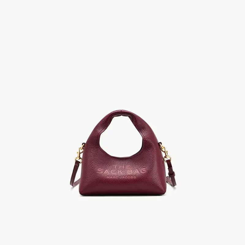 Мікро-сумка крос-боді Marc Jacobs The Sack Bag у кольорі Cherry