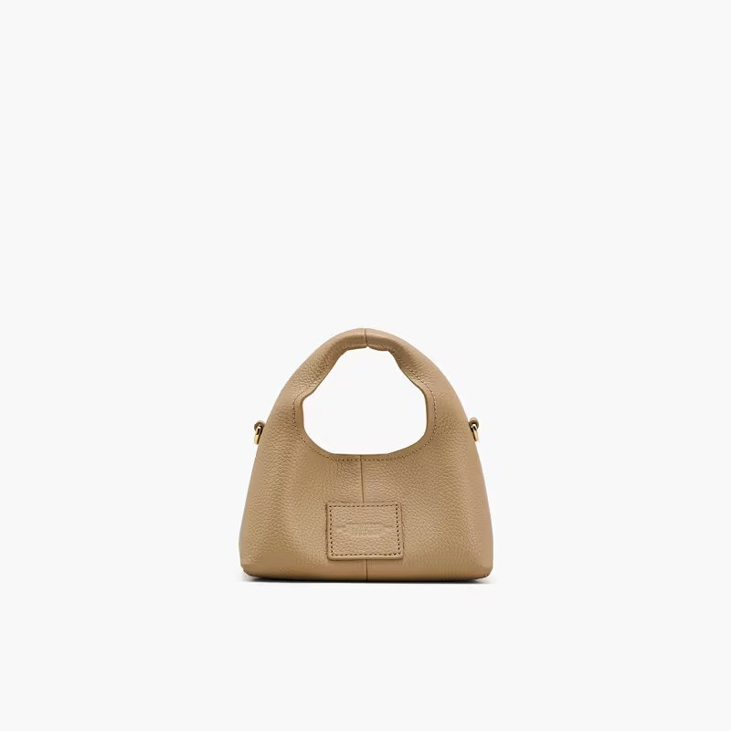 Мікро-сумка крос-боді Marc Jacobs The Sack Bag у кольорі Camel