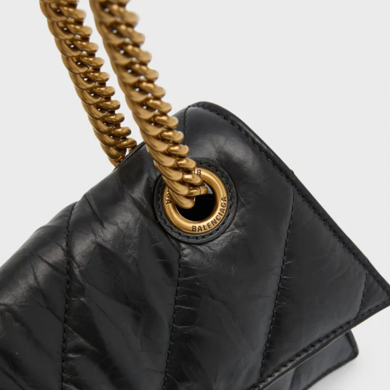 Сумка Balenciaga Crush Small Chain Bag Quilted Shoulder Bag