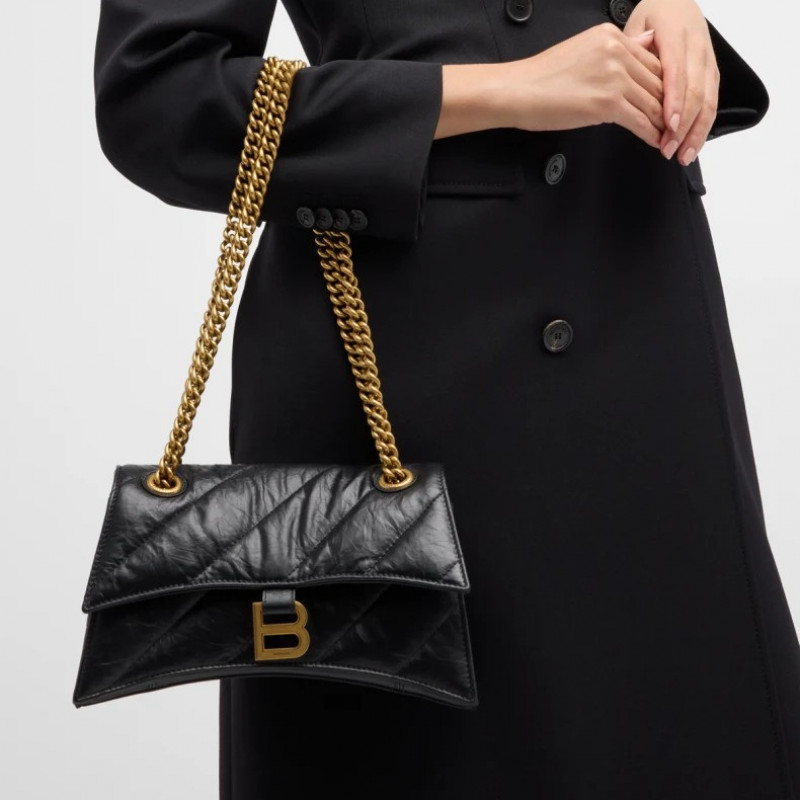 Сумка Balenciaga Crush Small Chain Bag Quilted Shoulder Bag