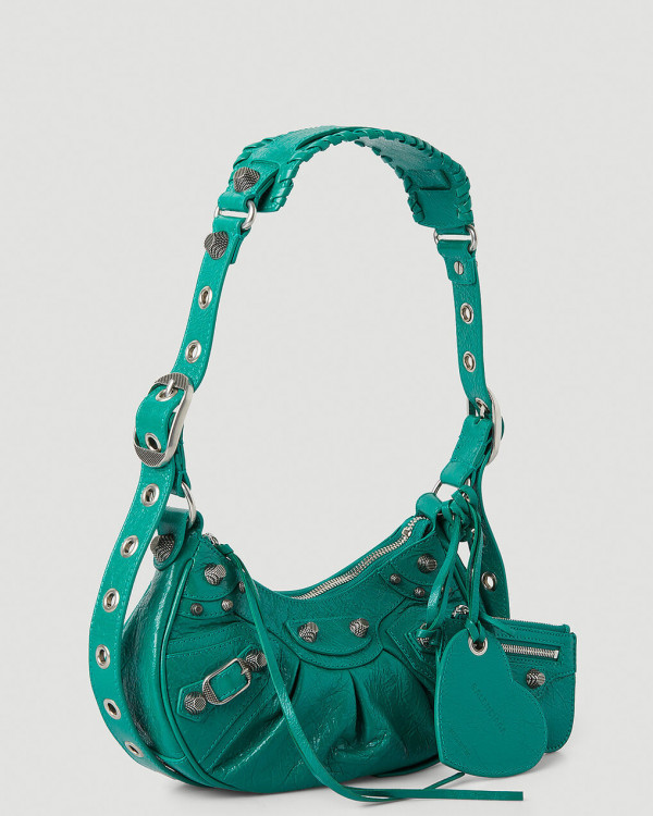 Сумка Balenciaga Le Cagole XS Shoulder Bag Green