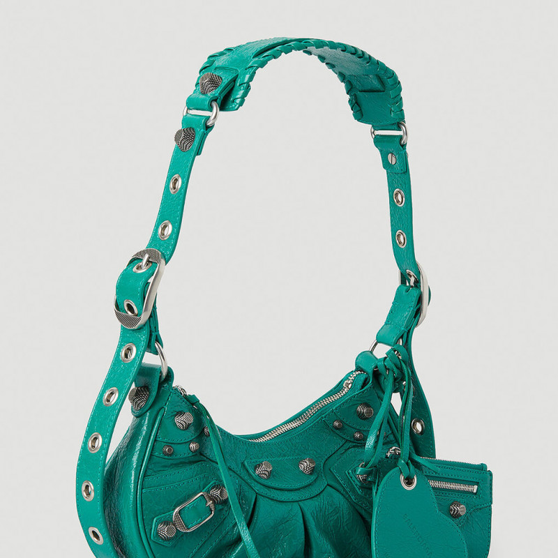 Сумка Balenciaga Le Cagole XS Shoulder Bag Green
