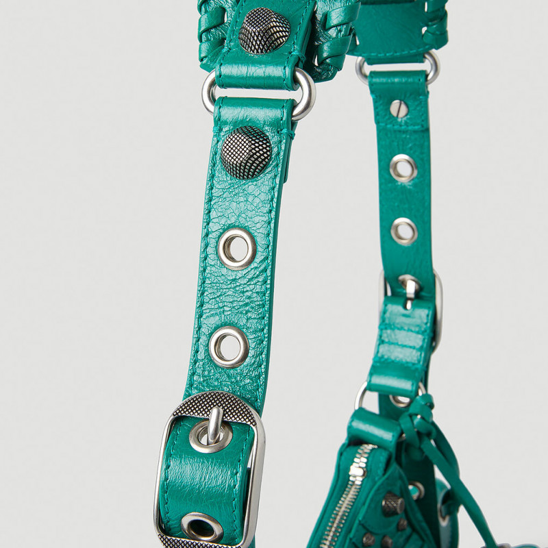 Сумка Balenciaga Le Cagole XS Shoulder Bag Green