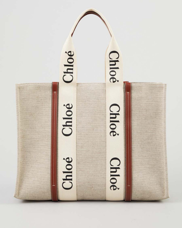 Сумка Chloe Large Woody Tote Bag