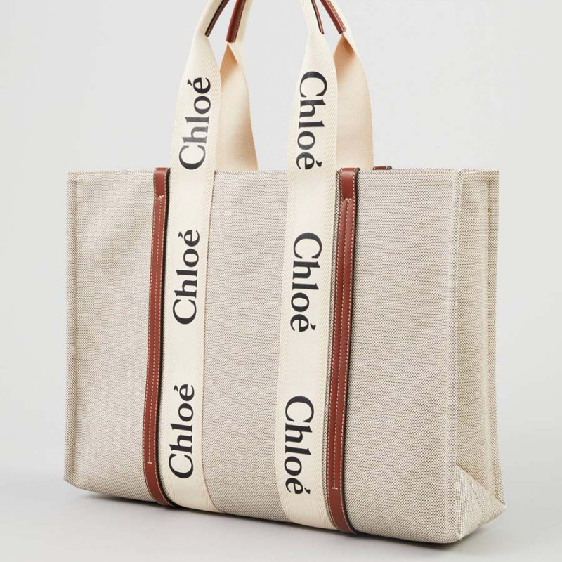Сумка Chloe Large Woody Tote Bag