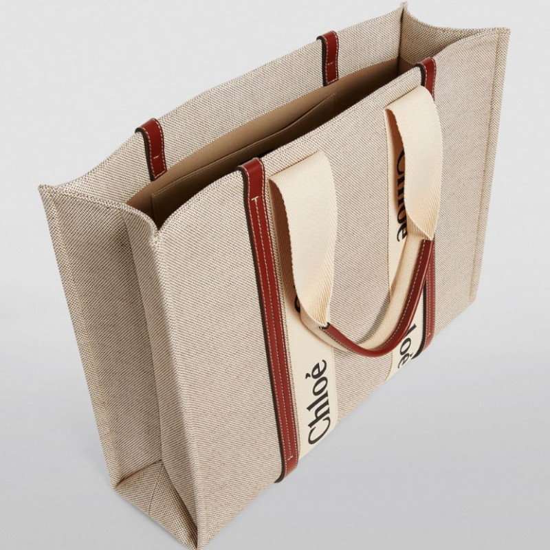 Сумка Chloe Large Woody Tote Bag