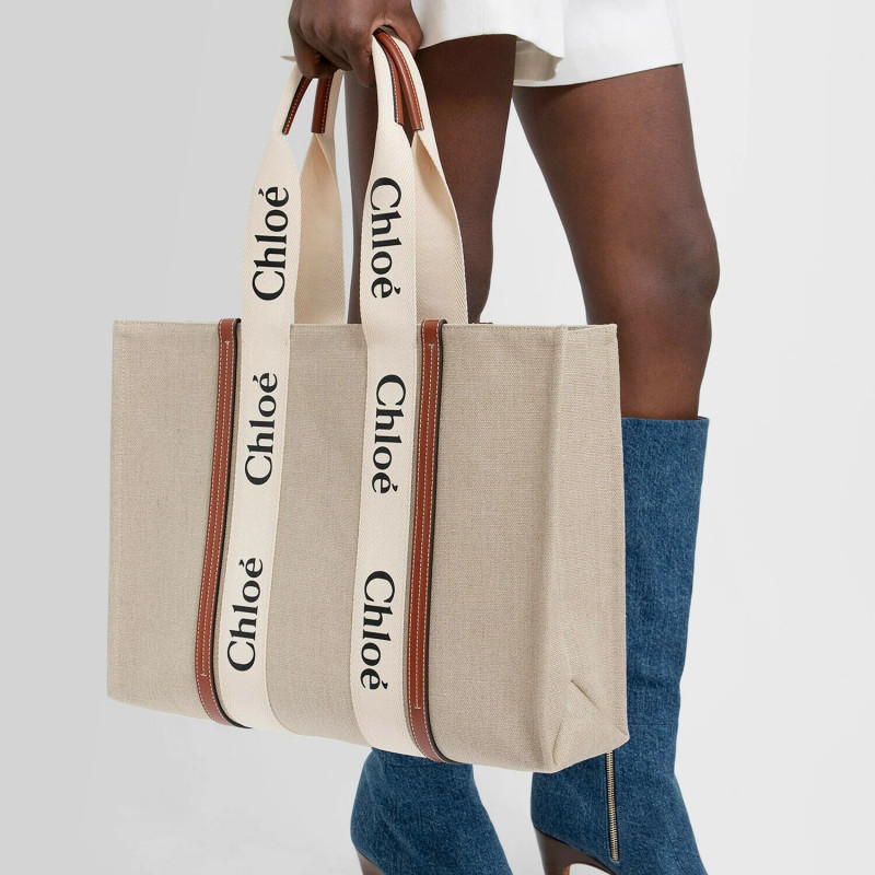 Сумка Chloe Large Woody Tote Bag