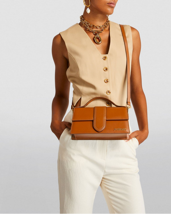Сумка Jacquemus Le Grand Bambino Light Brown