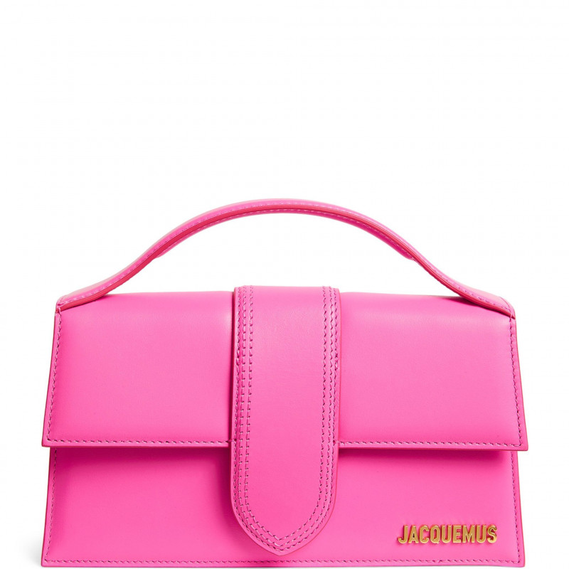 Сумка Jacquemus Le Grand Bambino Neon Pink