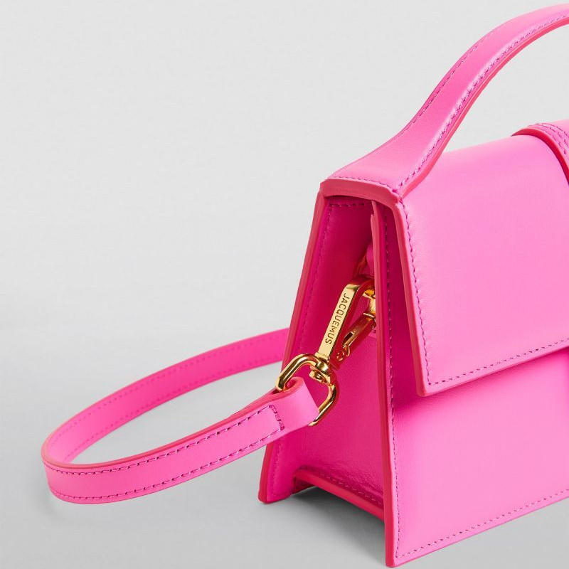 Сумка Jacquemus Le Grand Bambino Neon Pink