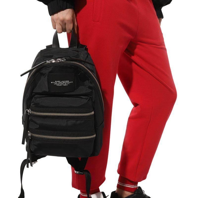 Рюкзак Marc Jacobs The Biker Nylon Medium Backpack Black