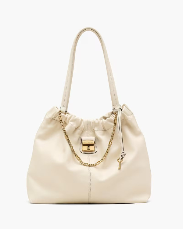 Шкіряна сумка Marc Jacobs The Cristina Tote Ivory