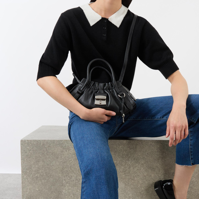 Сумка Marc Jacobs The Cristina Satchel Small — оригінальна жіноча шкіряна сатчел (2F5HCR014H01)