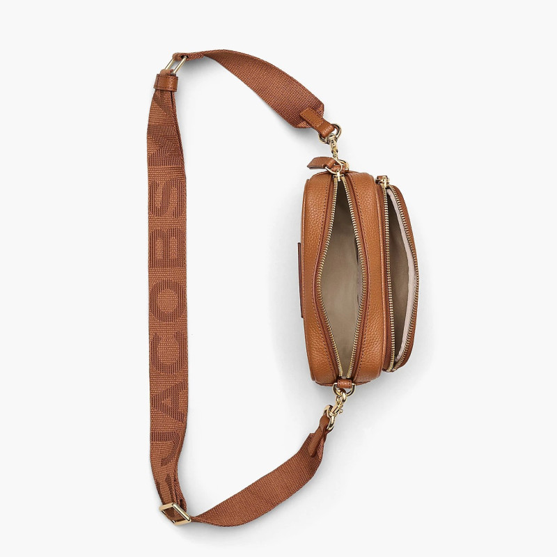 Сумка Marc Jacobs The Crossbody Bag у відтінку Argan Oil — оригінальна шкіряна crossbody
