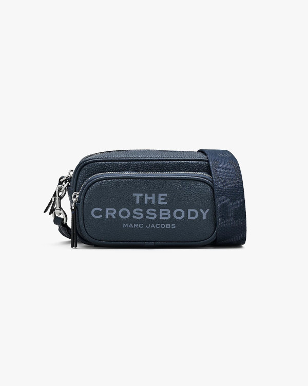Marc Jacobs The Crossbody Bag Blue Sea — жіноча шкіряна сумка кросбоді