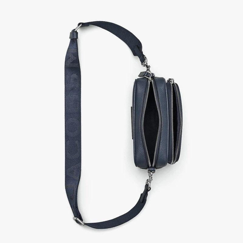 Сумка Marc Jacobs The Crossbody Bag у відтінку Blue Sea — оригінальна шкіряна кросбоді (2S5HCR002H02_426)
