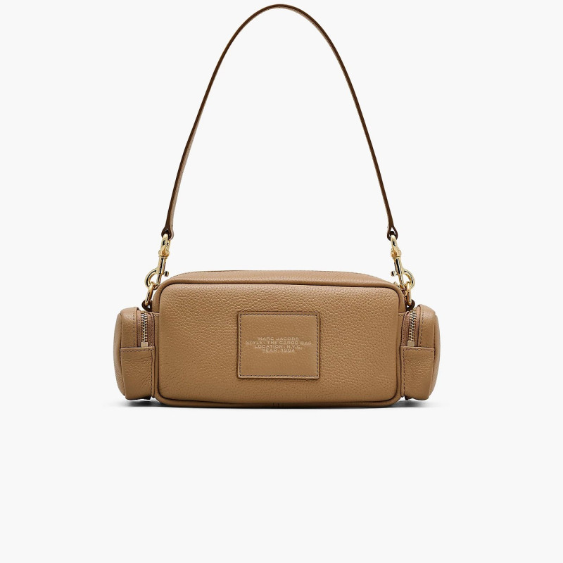 Сумка Marc Jacobs The Leather Cargo Bag Camel — жіноча шкіряна crossbody 2S4HSH085H02_230