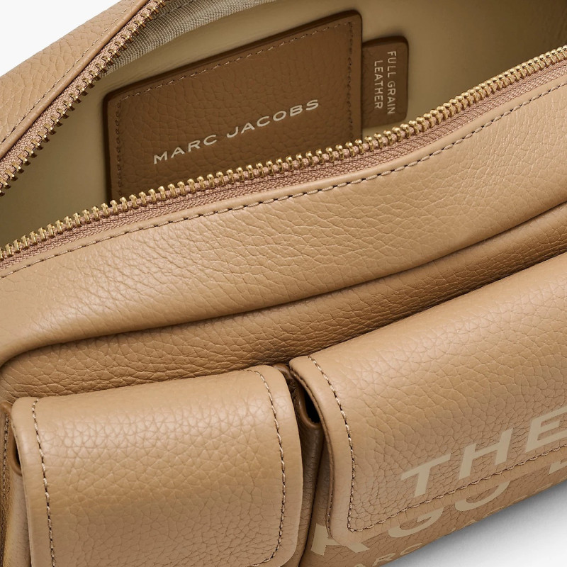 Сумка Marc Jacobs The Leather Cargo Bag Camel — жіноча шкіряна crossbody 2S4HSH085H02_230