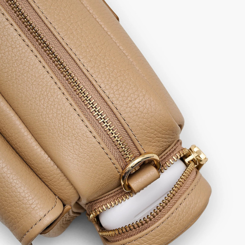Сумка Marc Jacobs The Leather Cargo Bag Camel — жіноча шкіряна crossbody 2S4HSH085H02_230