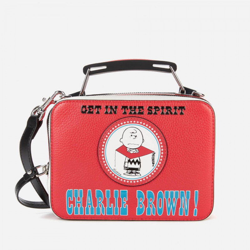 Marc Jacobs The Mini Box Bag X Peanuts Americana Bag