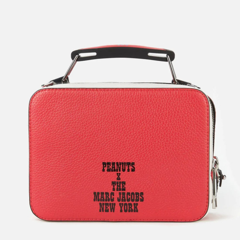 Marc Jacobs The Mini Box Bag X Peanuts Americana Bag