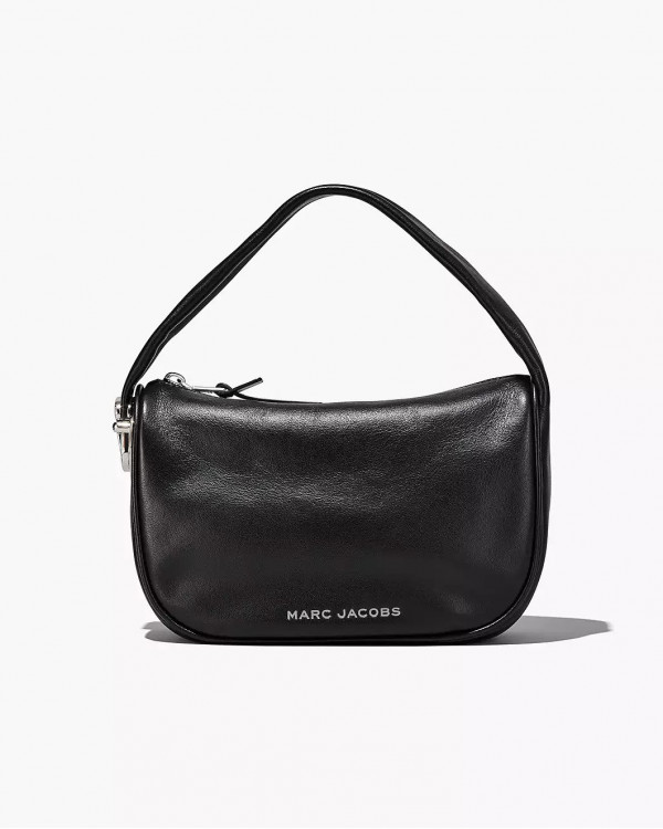 Marc Jacobs The Pushlock Mini Hobo Bag Black