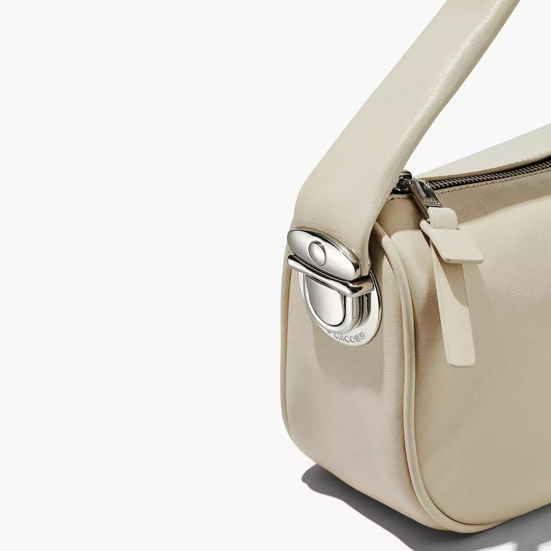 Marc Jacobs The Pushlock Mini Hobo Bag Cloud White