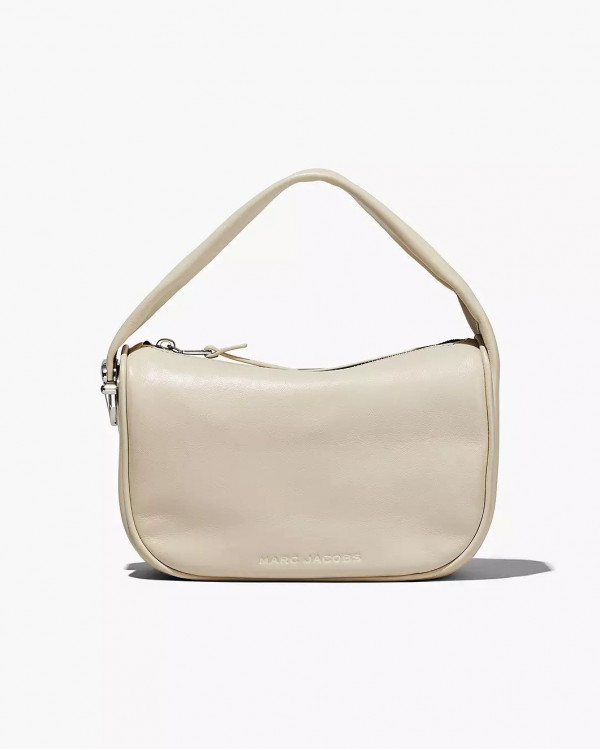 Marc Jacobs The Pushlock Mini Hobo Bag Cloud White