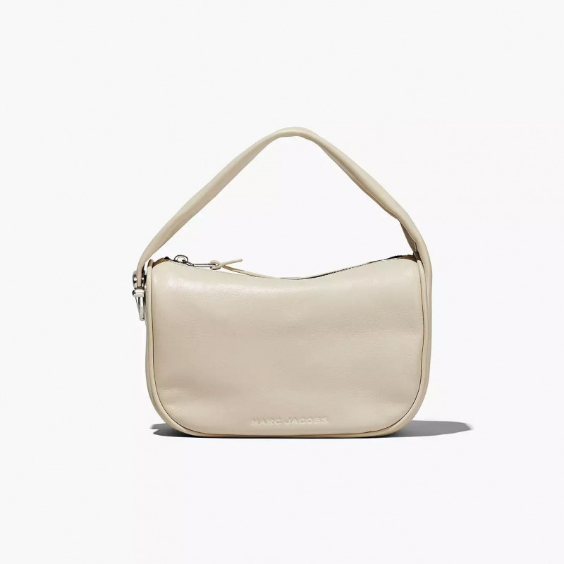 Marc Jacobs The Pushlock Mini Hobo Bag Cloud White