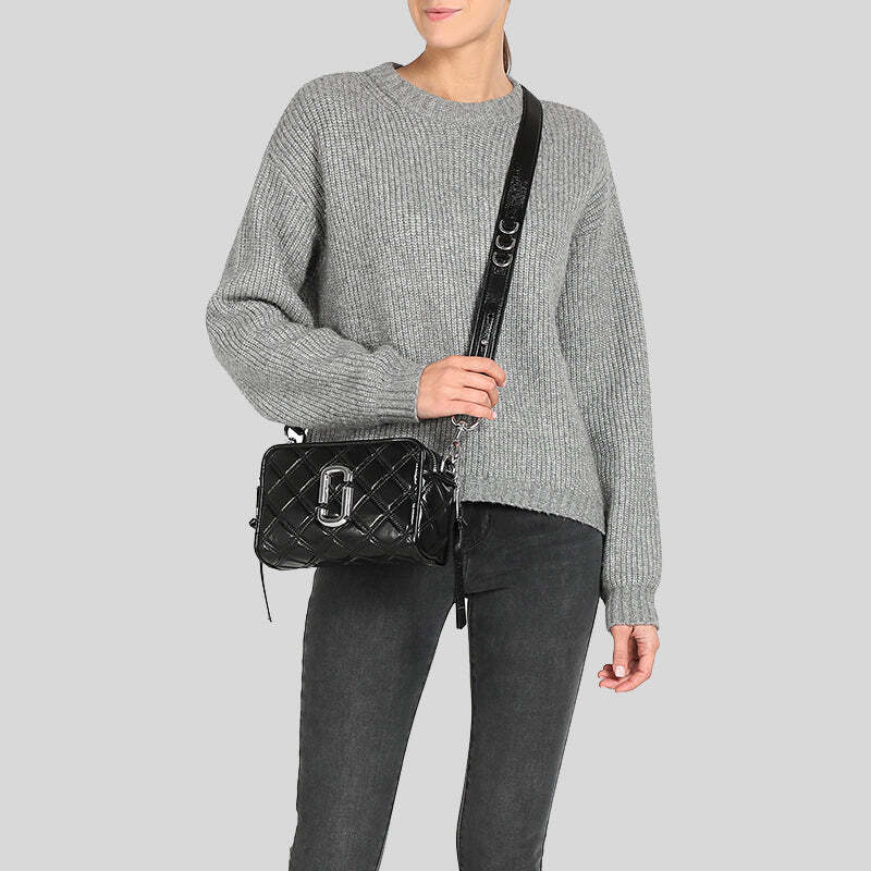 Marc Jacobs The Quilted Softshot 21 Black