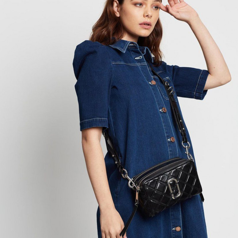 Marc Jacobs The Quilted Softshot 21 Black