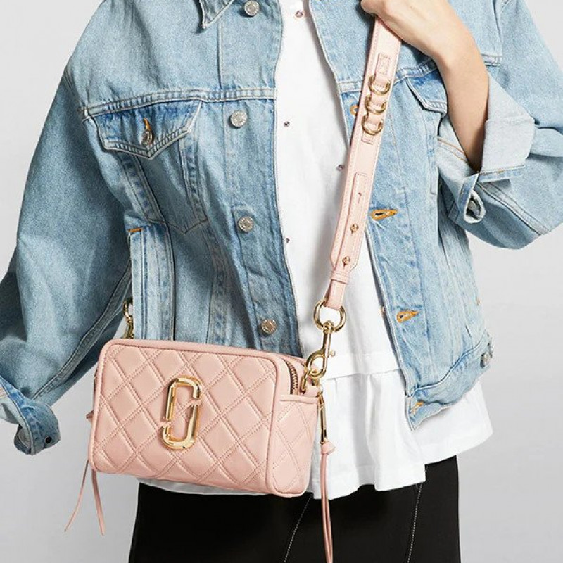 Marc Jacobs The Quilted Softshot 21 Nude