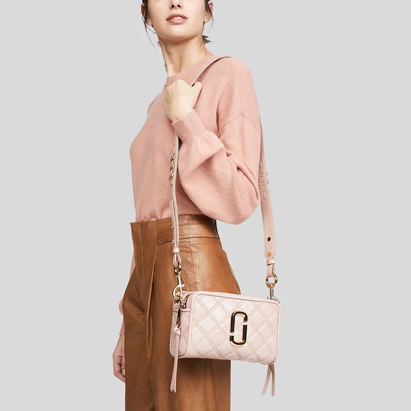 Marc Jacobs The Quilted Softshot 21 Nude