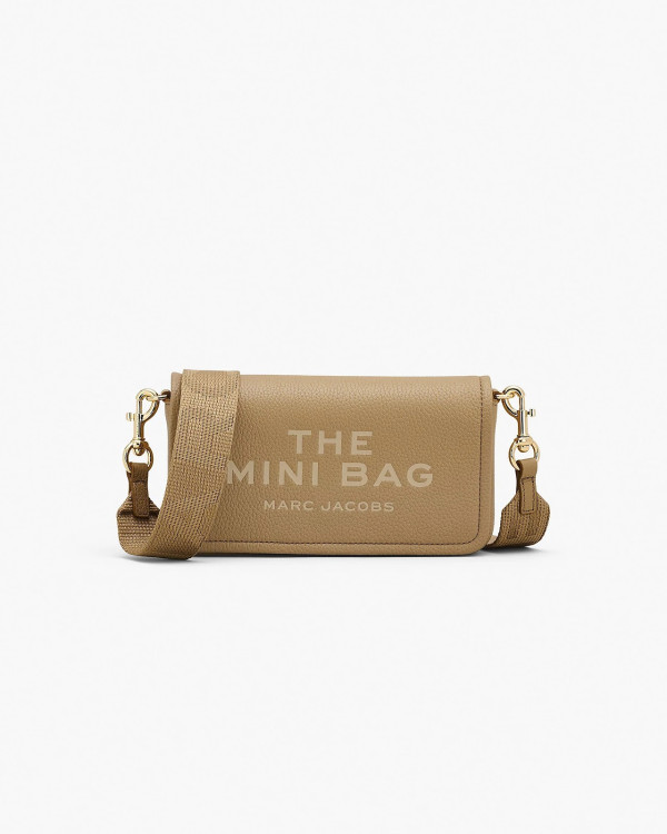 Мінісумка Marc Jacobs The Leather Mini Bag у кольорі Camel