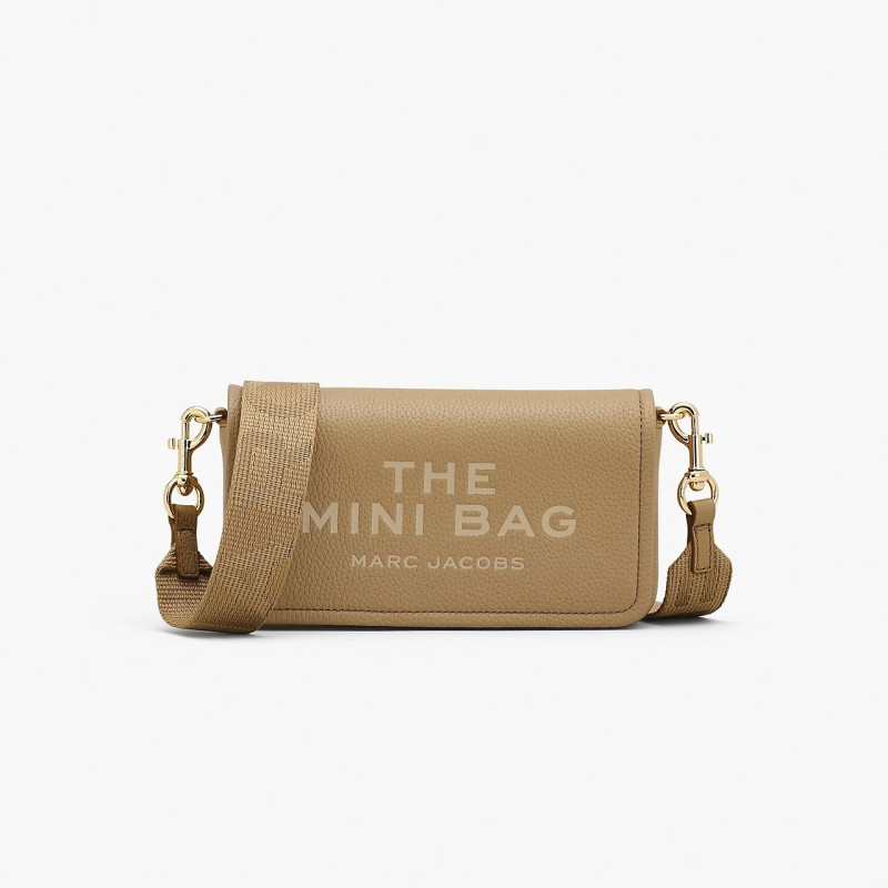 Шкіряна мінісумка Marc Jacobs Camel для щоденного стилю