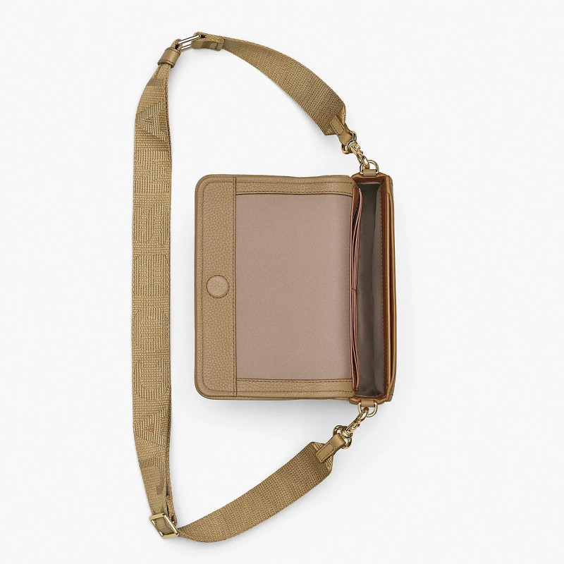 Шкіряна мінісумка Marc Jacobs Camel для щоденного стилю