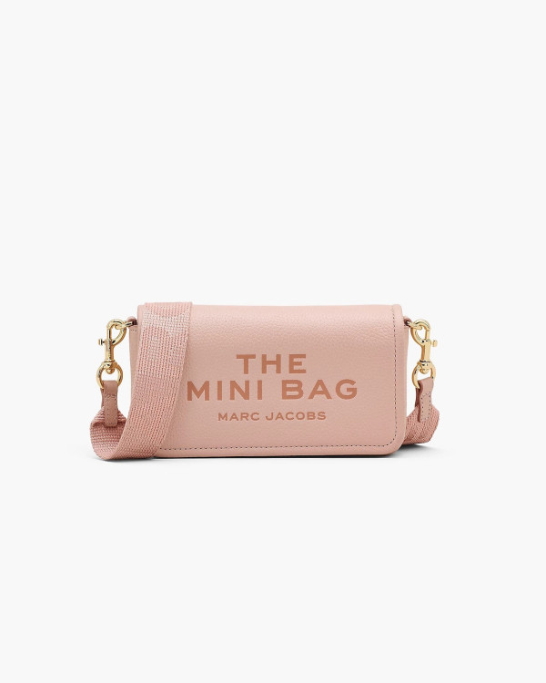 Мінісумка Marc Jacobs The Leather Mini Bag у кольорі Rose