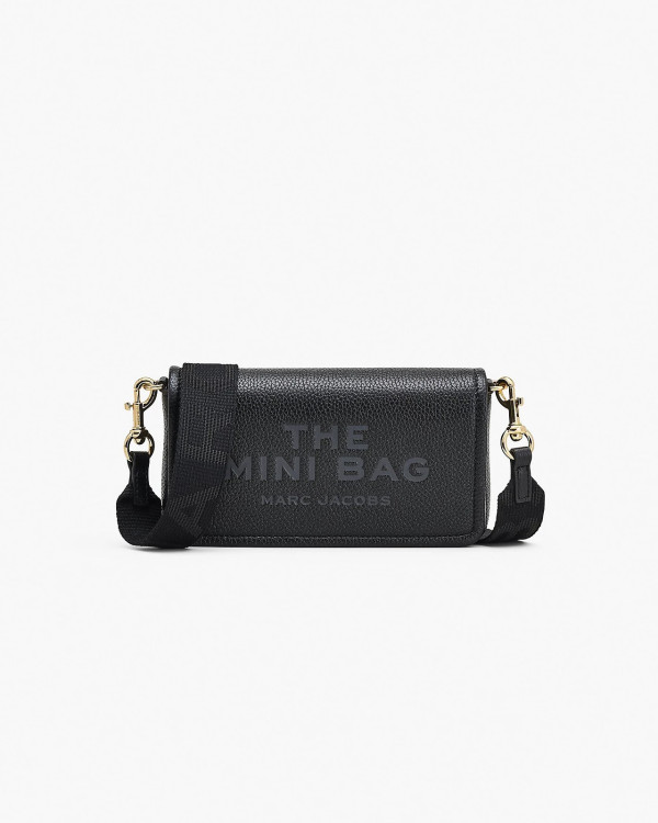 Сумка Marc Jacobs Leather Mini Bag Black — оригінальна жіноча mini bag 
