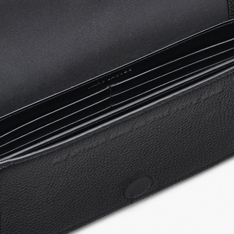 Marc Jacobs Leather Mini Bag Black — компактна шкіряна mini bag з ремінцем (2S4SMN080S02_001)