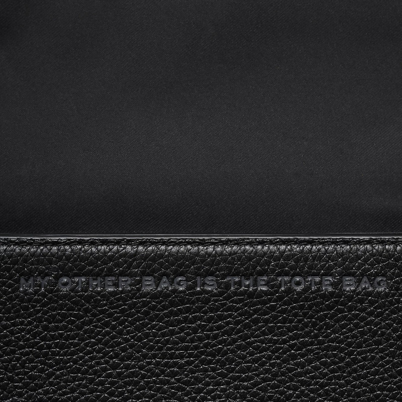 Marc Jacobs Leather Mini Bag Black — компактна шкіряна mini bag з ремінцем (2S4SMN080S02_001)