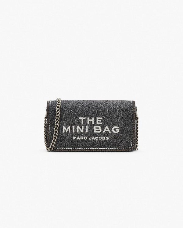 Сумка Marc Jacobs The Denim Chain Mini Bag Black Wash
