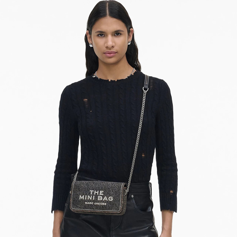 Сумка Marc Jacobs The Denim Chain Mini Bag Black Wash