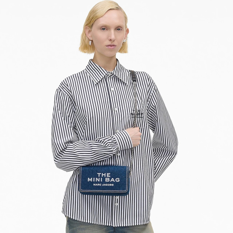 Сумка Marc Jacobs The Denim Chain Mini Bag Dark Wash