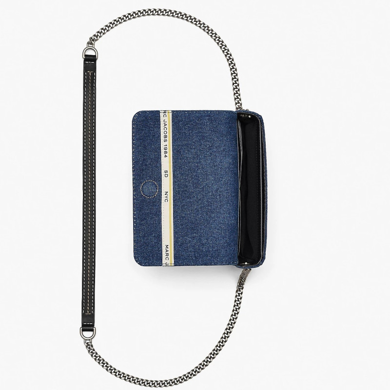 Сумка Marc Jacobs The Denim Chain Mini Bag Dark Wash
