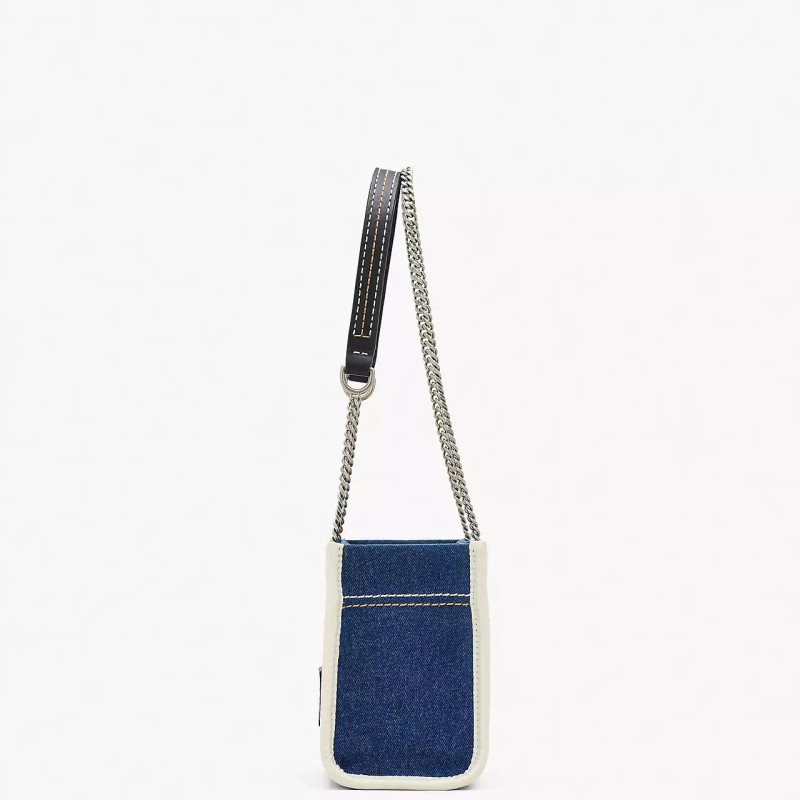 Сумка Marc Jacobs The Denim Dark Wash Chain Small Tote Bag
