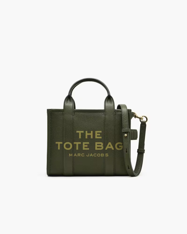 Сумка Marc Jacobs The Leather Small Tote Bag Forest