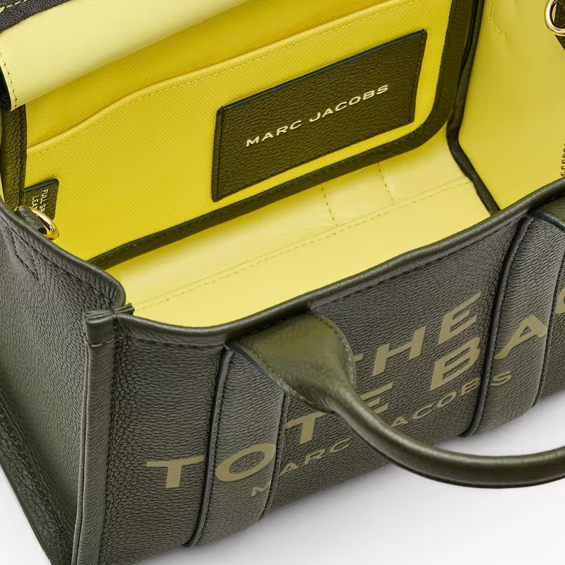 Сумка Marc Jacobs The Leather Small Tote Bag Forest